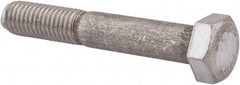 Value Collection - M12x1.75mm Metric Coarse, 75mm Length Under Head Hex Head Cap Screw - Partially Threaded, Grade 316 & Austenitic A4 Stainless Steel, Uncoated, 19mm Hex - USA Tool & Supply
