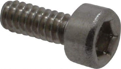 Value Collection - M1.6x0.35 Metric Coarse Hex Socket Drive, Socket Cap Screw - Grade 18-8 & Austenitic A2 Stainless Steel, Uncoated, Fully Threaded, 4mm Length Under Head - USA Tool & Supply