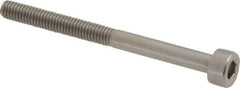 Value Collection - M3x0.50 Metric Coarse Hex Socket Drive, Socket Cap Screw - Grade 18-8 & Austenitic A2 Stainless Steel, Uncoated, Partially Threaded, 35mm Length Under Head - USA Tool & Supply
