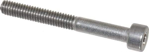 Value Collection - M4x0.70 Metric Coarse Hex Socket Drive, Socket Cap Screw - Grade 18-8 & Austenitic A2 Stainless Steel, Uncoated, Partially Threaded, 35mm Length Under Head - USA Tool & Supply