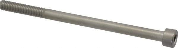 Value Collection - M5x0.80 Metric Coarse Hex Socket Drive, Socket Cap Screw - Grade 18-8 & Austenitic A2 Stainless Steel, Uncoated, Partially Threaded, 80mm Length Under Head - USA Tool & Supply
