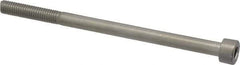 Value Collection - M5x0.80 Metric Coarse Hex Socket Drive, Socket Cap Screw - Grade 18-8 & Austenitic A2 Stainless Steel, Uncoated, Partially Threaded, 80mm Length Under Head - USA Tool & Supply