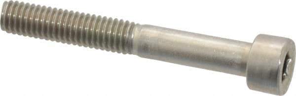 Value Collection - M6x1.00 Metric Coarse Hex Socket Drive, Socket Cap Screw - Grade 18-8 & Austenitic A2 Stainless Steel, Uncoated, Partially Threaded, 45mm Length Under Head - USA Tool & Supply