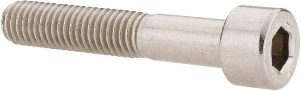 Value Collection - M8x1.25 Metric Coarse Hex Socket Drive, Socket Cap Screw - Grade 18-8 & Austenitic A2 Stainless Steel, Uncoated, Partially Threaded, 45mm Length Under Head - USA Tool & Supply