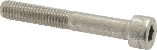 Value Collection - M8x1.25 Metric Coarse Hex Socket Drive, Socket Cap Screw - Grade 18-8 & Austenitic A2 Stainless Steel, Uncoated, Partially Threaded, 120mm Length Under Head - USA Tool & Supply