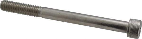 Value Collection - M8x1.25 Metric Coarse Hex Socket Drive, Socket Cap Screw - Grade 18-8 & Austenitic A2 Stainless Steel, Uncoated, Partially Threaded, 90mm Length Under Head - USA Tool & Supply
