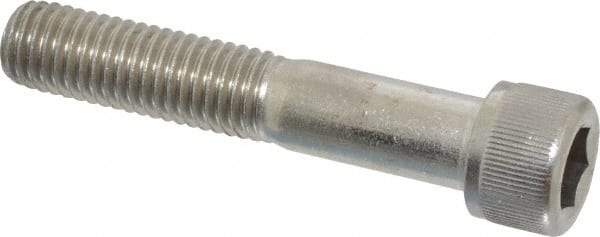 Value Collection - M12x1.75 Metric Coarse Hex Socket Drive, Socket Cap Screw - Grade 18-8 & Austenitic A2 Stainless Steel, Uncoated, Partially Threaded, 65mm Length Under Head - USA Tool & Supply