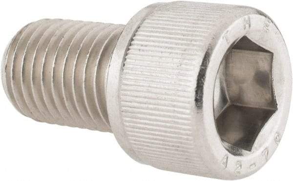 Value Collection - M16x2.00 Metric Coarse Hex Socket Drive, Socket Cap Screw - Grade 18-8 & Austenitic A2 Stainless Steel, Uncoated, Fully Threaded, 25mm Length Under Head - USA Tool & Supply