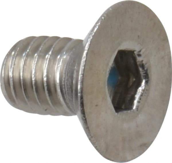 Value Collection - M3x0.50 Metric Coarse Hex Socket Drive, 90° Flat Screw - Grade 18-8 & Austenitic A2 Stainless Steel, Fully Threaded, 5mm OAL - USA Tool & Supply