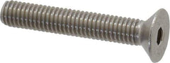 Value Collection - M5x0.80 Metric Coarse Hex Socket Drive, 90° Flat Screw - Grade 18-8 & Austenitic A2 Stainless Steel, Partially Threaded, 30mm OAL - USA Tool & Supply