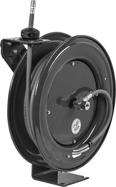 CoxReels - 50' Spring Retractable Hose Reel - 300 psi, Hose Included - USA Tool & Supply