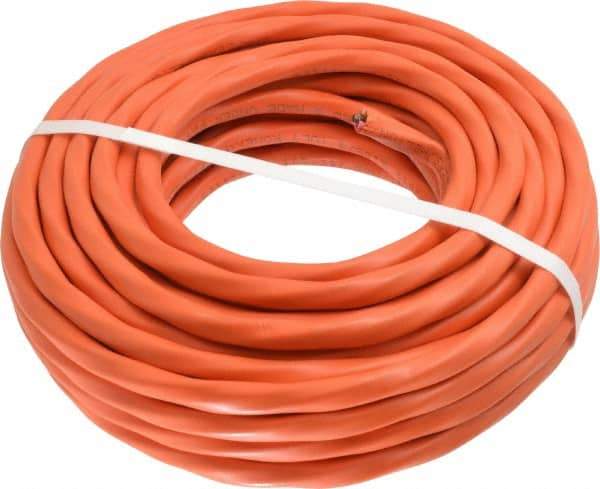 Southwire - NM-B, 10 AWG, 30 Amp, 50' Long, Solid Core, 1 Strand Building Wire - Orange, PVC Insulation - USA Tool & Supply