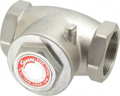 Sharpe Valves - 2" Stainless Steel Check Valve - FNPT x FNPT, 200 WOG - USA Tool & Supply