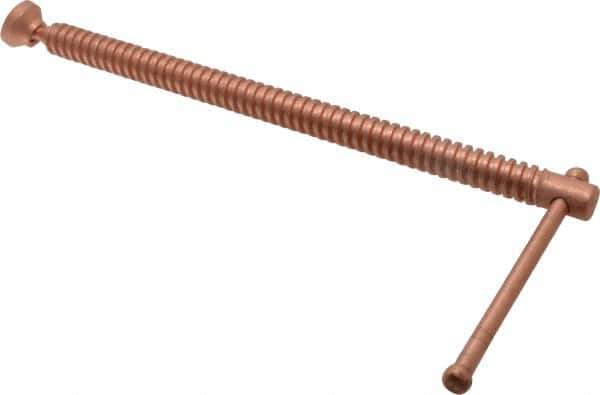 Wilton - Clamp Spindle Assembly - 12-1/4" Thread Length, 7/8" Tip Surface Diam, Use with C-Clamps - USA Tool & Supply