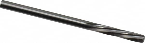 Magafor - 3.3401mm Solid Carbide 6 Flute Chucking Reamer - USA Tool & Supply