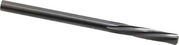 Magafor - 3.5204mm Solid Carbide 6 Flute Chucking Reamer - Spiral Flute, 0.1386" Straight Shank, 19/32" Flute Length, 2-1/4" OAL - USA Tool & Supply