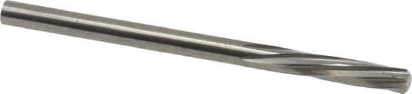 Magafor - 3.5408mm Solid Carbide 6 Flute Chucking Reamer - Spiral Flute, 0.1394" Straight Shank, 19/32" Flute Length, 2-1/4" OAL - USA Tool & Supply