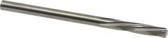 Magafor - 3.5408mm Solid Carbide 6 Flute Chucking Reamer - Spiral Flute, 0.1394" Straight Shank, 19/32" Flute Length, 2-1/4" OAL - USA Tool & Supply