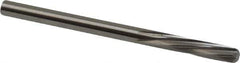 Magafor - 3.5789mm Solid Carbide 6 Flute Chucking Reamer - Spiral Flute, 0.1409" Straight Shank, 19/32" Flute Length, 2-1/4" OAL - USA Tool & Supply