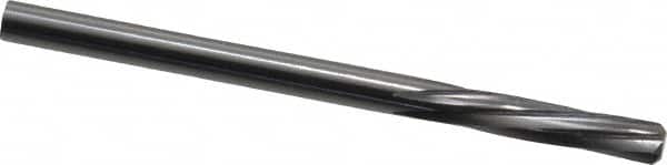 Magafor - 3.5992mm Solid Carbide 6 Flute Chucking Reamer - USA Tool & Supply