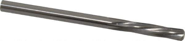 Magafor - 3.6195mm Solid Carbide 6 Flute Chucking Reamer - Spiral Flute, 0.1425" Straight Shank, 19/32" Flute Length, 2-1/4" OAL - USA Tool & Supply