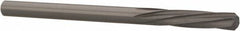 Magafor - 3.6398mm Solid Carbide 6 Flute Chucking Reamer - Spiral Flute, 0.1433" Straight Shank, 19/32" Flute Length, 2-1/4" OAL - USA Tool & Supply