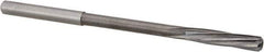 Magafor - 3.8811mm Solid Carbide 6 Flute Chucking Reamer - Spiral Flute, 0.158" Straight Shank, 3/4" Flute Length, 2-61/64" OAL - USA Tool & Supply