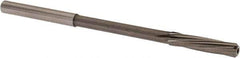 Magafor - 3.9497mm Solid Carbide 6 Flute Chucking Reamer - Spiral Flute, 0.158" Straight Shank, 3/4" Flute Length, 2-61/64" OAL - USA Tool & Supply