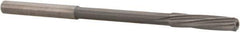 Magafor - 3.9599mm Solid Carbide 6 Flute Chucking Reamer - Spiral Flute, 0.158" Straight Shank, 3/4" Flute Length, 2-61/64" OAL - USA Tool & Supply