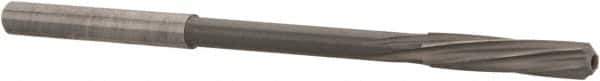Magafor - 3.9802mm Solid Carbide 6 Flute Chucking Reamer - Spiral Flute, 0.158" Straight Shank, 3/4" Flute Length, 2-61/64" OAL - USA Tool & Supply