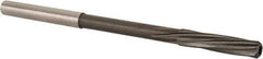 Magafor - 4.42mm Solid Carbide 6 Flute Chucking Reamer - Spiral Flute, 0.177" Straight Shank, 53/64" Flute Length, 3-5/32" OAL - USA Tool & Supply