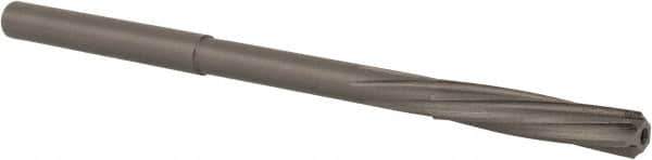 Magafor - #16 Solid Carbide 6 Flute Chucking Reamer - Spiral Flute, 0.177" Straight Shank, 53/64" Flute Length, 3-5/32" OAL - USA Tool & Supply