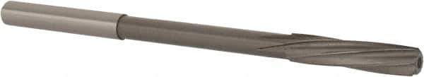 Magafor - 5.19mm Solid Carbide 6 Flute Chucking Reamer - Spiral Flute, 0.197" Straight Shank, 29/32" Flute Length, 3-25/64" OAL - USA Tool & Supply
