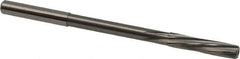 Magafor - 5.96mm Solid Carbide 6 Flute Chucking Reamer - Spiral Flute, 0.236" Straight Shank, 1-7/64" Flute Length, 3-31/32" OAL - USA Tool & Supply
