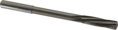 Magafor - 8.321mm Solid Carbide 6 Flute Chucking Reamer - Spiral Flute, 0.315" Straight Shank, 1-19/64" Flute Length, 4-5/8" OAL - USA Tool & Supply