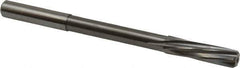 Magafor - 8.9992mm Solid Carbide 6 Flute Chucking Reamer - Spiral Flute, 0.354" Straight Shank, 1-27/64" Flute Length, 4-31/32" OAL - USA Tool & Supply