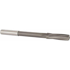 Magafor - 9.55mm Solid Carbide 6 Flute Chucking Reamer - USA Tool & Supply