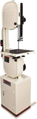 Jet - 13-1/2 Inch Throat Capacity, Variable Speed Pulley Vertical Bandsaw - 1500, 3000 SFPM, 1-1/4 HP, Single Phase - USA Tool & Supply