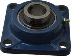 SKF - 1-1/4" ID, 4-Bolt Flange - 3-5/8" Btw Mnt Hole Ctrs - USA Tool & Supply