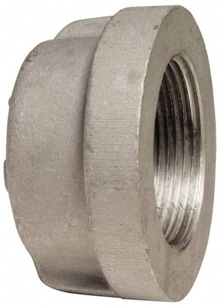 Latrobe Foundry - 1/8" Aluminum Pipe End Cap - 150 psi, F End Connection, Grade 356-F - USA Tool & Supply