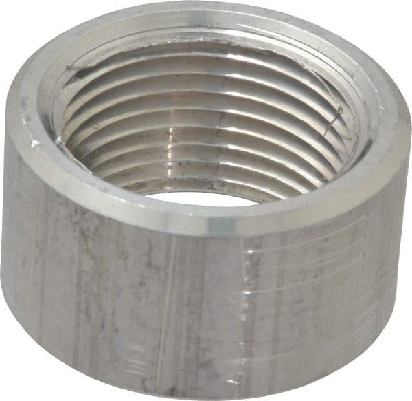 Latrobe Foundry - 1" Aluminum Pipe Half Coupling - USA Tool & Supply