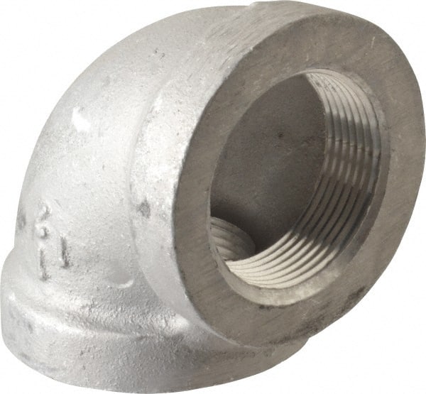 Latrobe Foundry - 1-1/2" Aluminum Pipe 90° Elbow - USA Tool & Supply