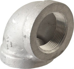 Latrobe Foundry - 1-1/2" Aluminum Pipe 90° Elbow - USA Tool & Supply