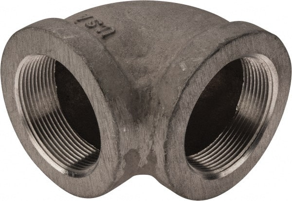 Latrobe Foundry - 2" Aluminum Pipe 90° Elbow - USA Tool & Supply