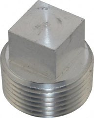 Latrobe Foundry - 3/4" Aluminum Pipe Square Head Plug - USA Tool & Supply