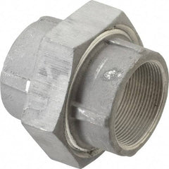 Latrobe Foundry - 2" Aluminum Pipe Union - 150 psi, F End Connection, Grade 356-F - USA Tool & Supply