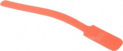 SpeedTech - 6" Long Orange Nylon & Polyethylene Hook & Loop Strap - 40 Lb Tensile Strength - USA Tool & Supply