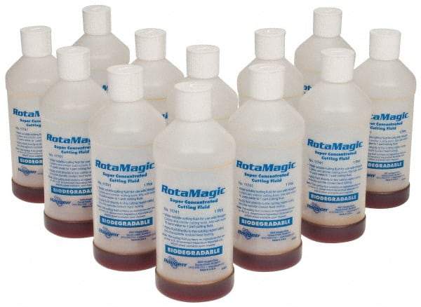 Hougen - RotaMagic, 16 oz Bottle Cutting Fluid - Water Soluble - USA Tool & Supply