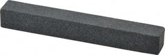 Grier Abrasives - Square, Silicone Carbide, Finishing Stick - 4" Long x 1/2" Wide x 1/2" Thick, 3/32" Diam x 1-1/2" Long Shank, Coarse Grade - USA Tool & Supply