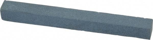 Grier Abrasives - Square, Aluminum Oxide, Finishing Stick - 4" Long x 3/8" Wide x 3/8" Thick, 3/32" Diam x 1-1/2" Long Shank, Fine Grade - USA Tool & Supply